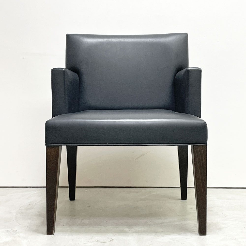 コンプレックス COMPLEX チェアマン アームチェア Chairman Armchair ブラック PVCレザー モダンデザイン シンプル B ●