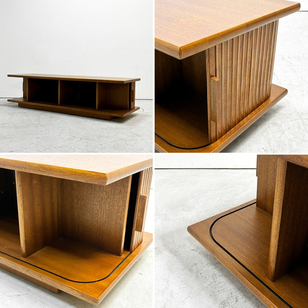 アクメファニチャー ACME Furniture ジェティ テレビボード JETTY TV BOARD ハックベリー材 蛇腹扉 W150cm ●