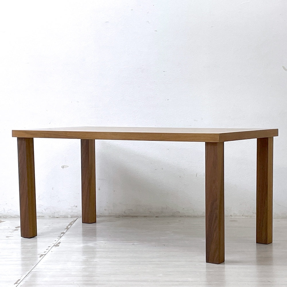 モーダエンカーサ moda en casa クラブ 160 テーブル club 160 table ウォールナット ダイニングテーブル ●