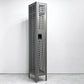 ULINE社 Ventilated Single Tier Lockers スチール製メッシュ ロッカー ティアロッカー 1人用 US ガレージ インダストリアルデザイン A ●