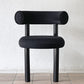 トムディクソン Tom Dixon ファット ダイニングチェア FAT DINING CHAIR クヴァドラ Kvadrat Hallingdal ブラック モダンデザイン ◇