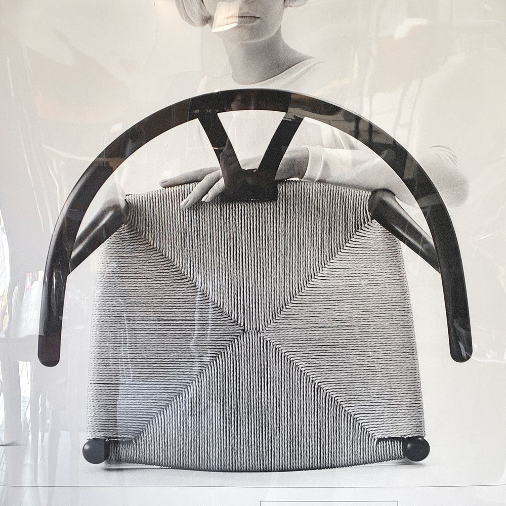 カールハンセン＆サン Carl Hansen & Son Yチェア CH24 ポスター 額装品 アクリル 100 × 62cm ポールサロモンセン Paul Salomonsen ★