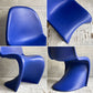 ヴィトラ vitra パントンチェア Panton Chair ブルー 屋内外使用可 ヴェルナー・パントン 旧モデル 廃番カラー ミッドセンチュリー スペースエイジ A ♪