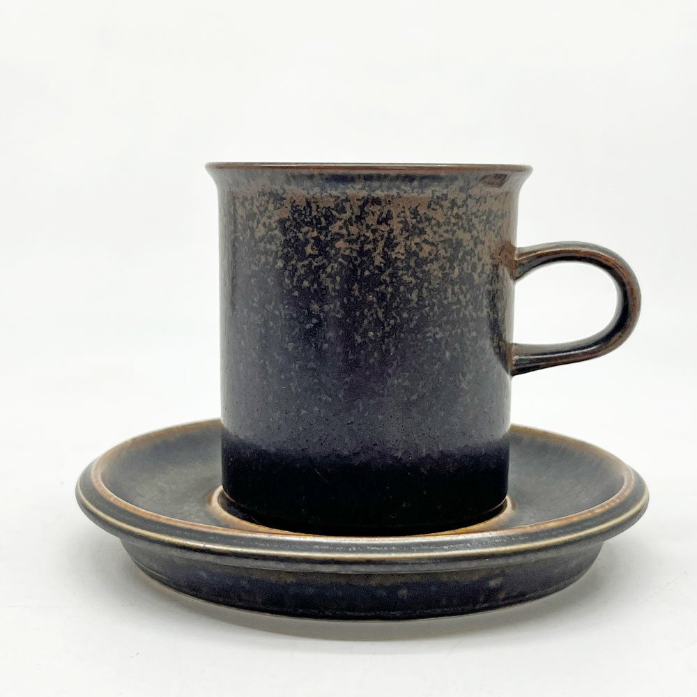 アラビア ARABIA ルスカ RUSKA コーヒーカップ＆ソーサー C&S ウラ・プロコッペ Ulla Procope フィンランド 北欧食器 ビンテージ ●