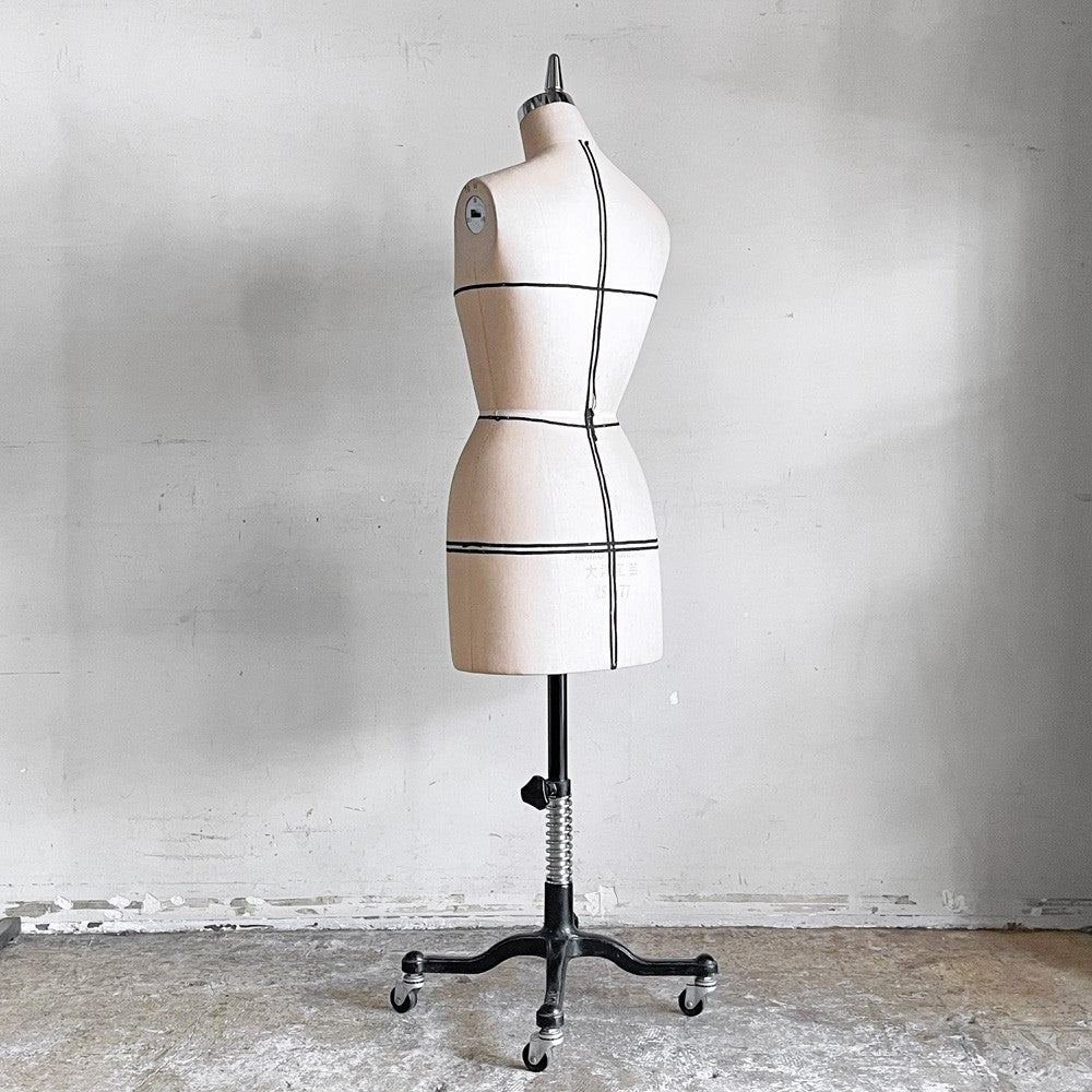 大洋工芸 ドレスフォーム Dress Form レディース ドレーピング トルソーボディ サイズ10 キャスター付 マネキン 洋裁 立体裁断 ■