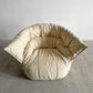 リーンロゼ ligne roset ブリガンタン BRIGANTIN 1Pソファ ファブリック オフホワイト系 ミッシェル・デュカロワ フランス 現行定価￥198,000-以上 〓