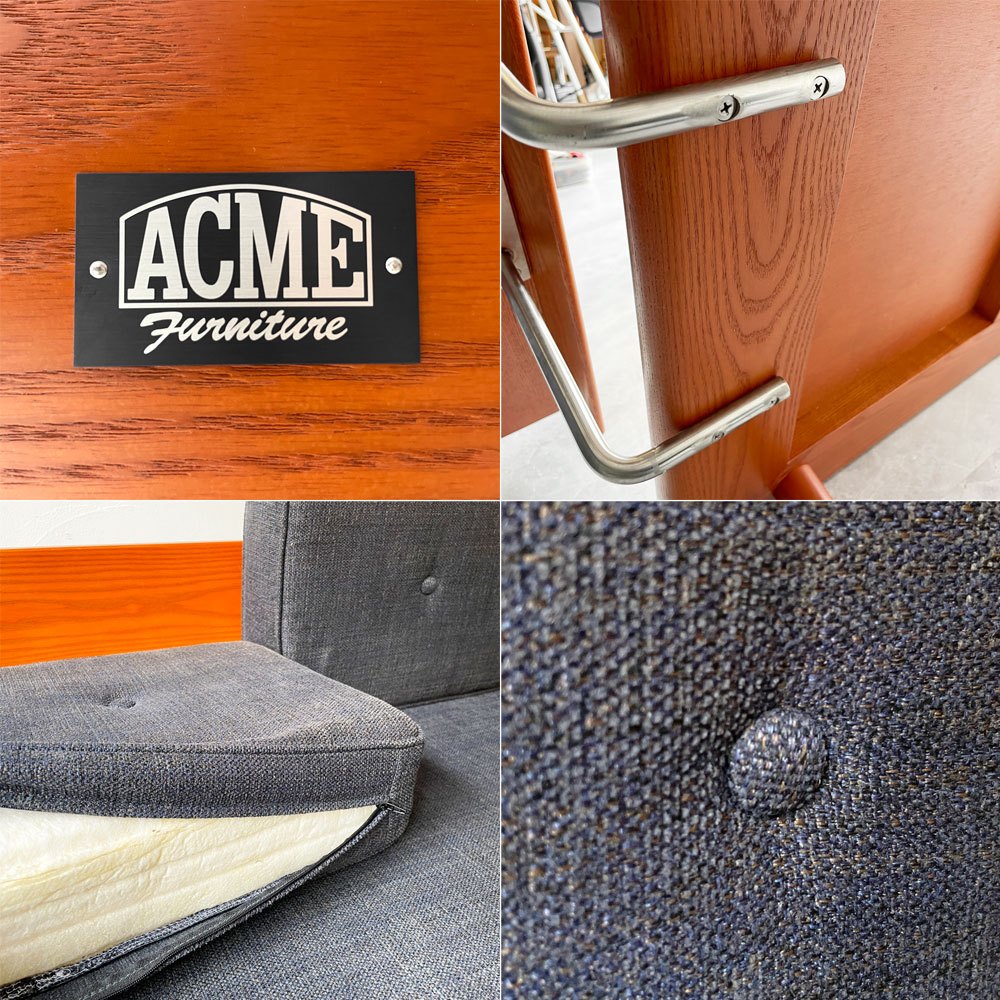 アクメファニチャー ACME Furniture カーディフ CARDIFF SOFA 2シーターソファ W150㎝ USビンテージスタイル 定価￥191.000- ★