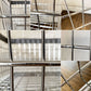 R&B ワイヤープロダクツ R&B WIRE PRODUCTS ランドリーカート LAUNDRY CART キャスター付 アメリカ パシフィックファニチャーサービス P.F.S.取扱 廃番 ◎