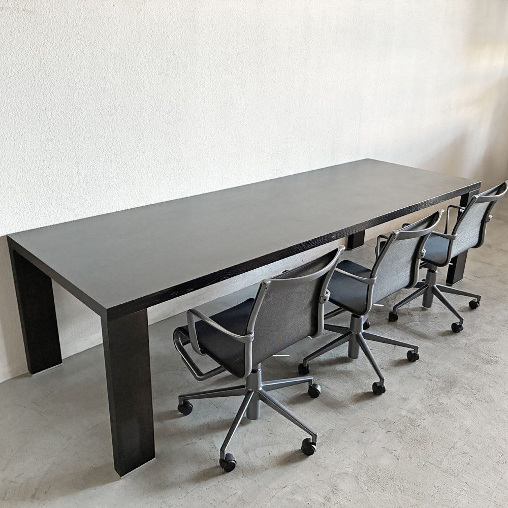 カッシーナ Cassina 363 M.I.R ミール ダイニングテーブル アッシュ材 ハンス・ウェッツスタイン Hannes Wettstein モダンデザイン W270cm 〓