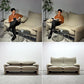 カッシーナイクスシー Cassina ixc. マラルンガ MARALUNGA 675-2PW 2人掛け ワイドソファ ヴィコ・マジストレッティ グレー系 セミプレインファブリック MoMA ●