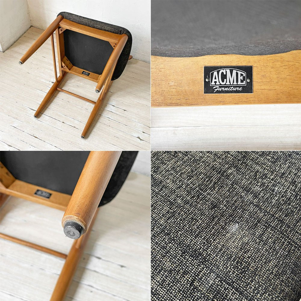 アクメファニチャー ACME Furniture トラッセル TRESTLES CHAIR ダイニングチェア ウォールナット USビンテージスタイル A ★