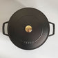 ストウブ STAUB ブレイザー ソテーパン 両手鍋 ホーロー鍋 ブラック 24cm 鋳物 鋳鉄 オーブン IH対応 フランス ■