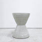 タイム＆スタイル TIME&STLE stoneware sculpture 石見焼 スツール TSSG102 サイドテーブル オブジェ 彫刻 嶋田窯 伝統工芸 定価￥95,700- ●