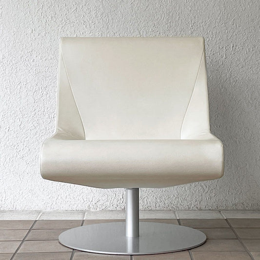 カッシーナイクスシー Cassina ixc. ブーメラン プリュス ラウンジ スウィベル チェア BOOMERANG PLUS グエナエル・ニコラ 希少 廃番モデル ◇