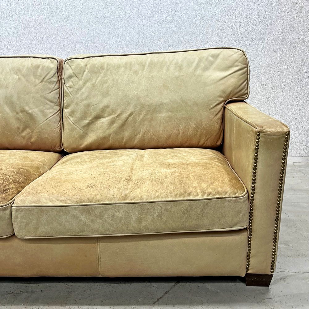 ハロ HALO ニューカウントヘンリー 2Pソファ NEW COUNT HENRY 2P SOFA インダストリアル ASPULND取扱 定価 \385,000- ●