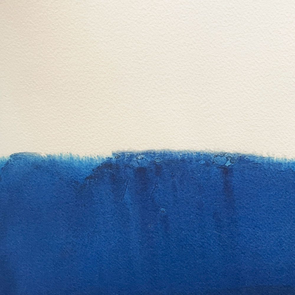 イデー IDEE 「DYEFORINDIGO OCEAN1」 オフセット ポスター ヨハン・オーベリー Fine Little Day 額装品 ◎