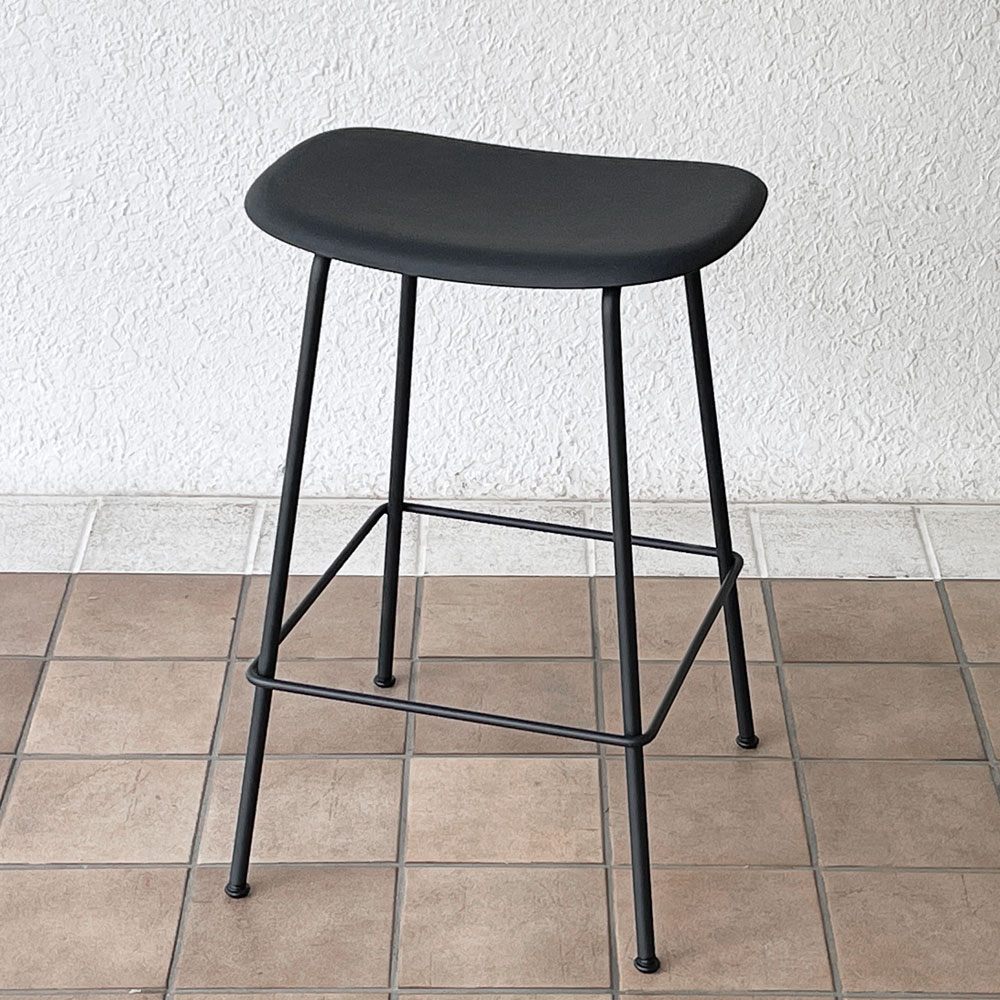ムート muuto ファイバーカウンタースツール チューブベース FIBER COUNTER STOOL TUBE BASE ブラック イスコス-ベルリン 参考定価 ￥55,000- ◇