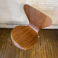 フリッツハンセン Fritz Hansen セブンチェア Seven Chair ダイニングチェア アルネヤコブセン Arne Jacobsen ウォールナット材 北欧家具 B ◎