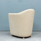 イデー IDEE ドレス ソファ Dress Sofa 1pソファ 1人掛け ラウンジ イエローベージュ チェック ファブリック 北欧テイスト ◎
