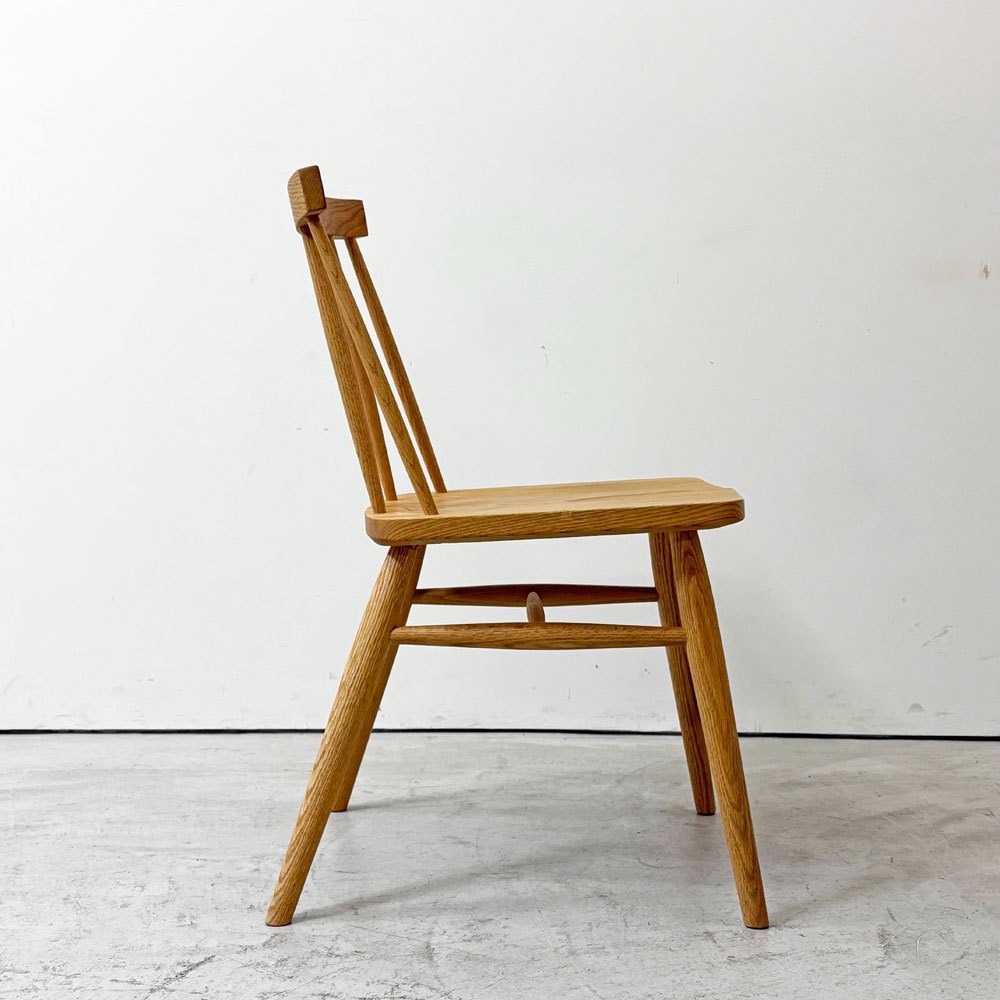モモナチュラル MOMO Natural SB CHAIR ダイニングチェア オーク無垢材 オイルフィニッシュ ナチュラル ウィンザースタイル B ●