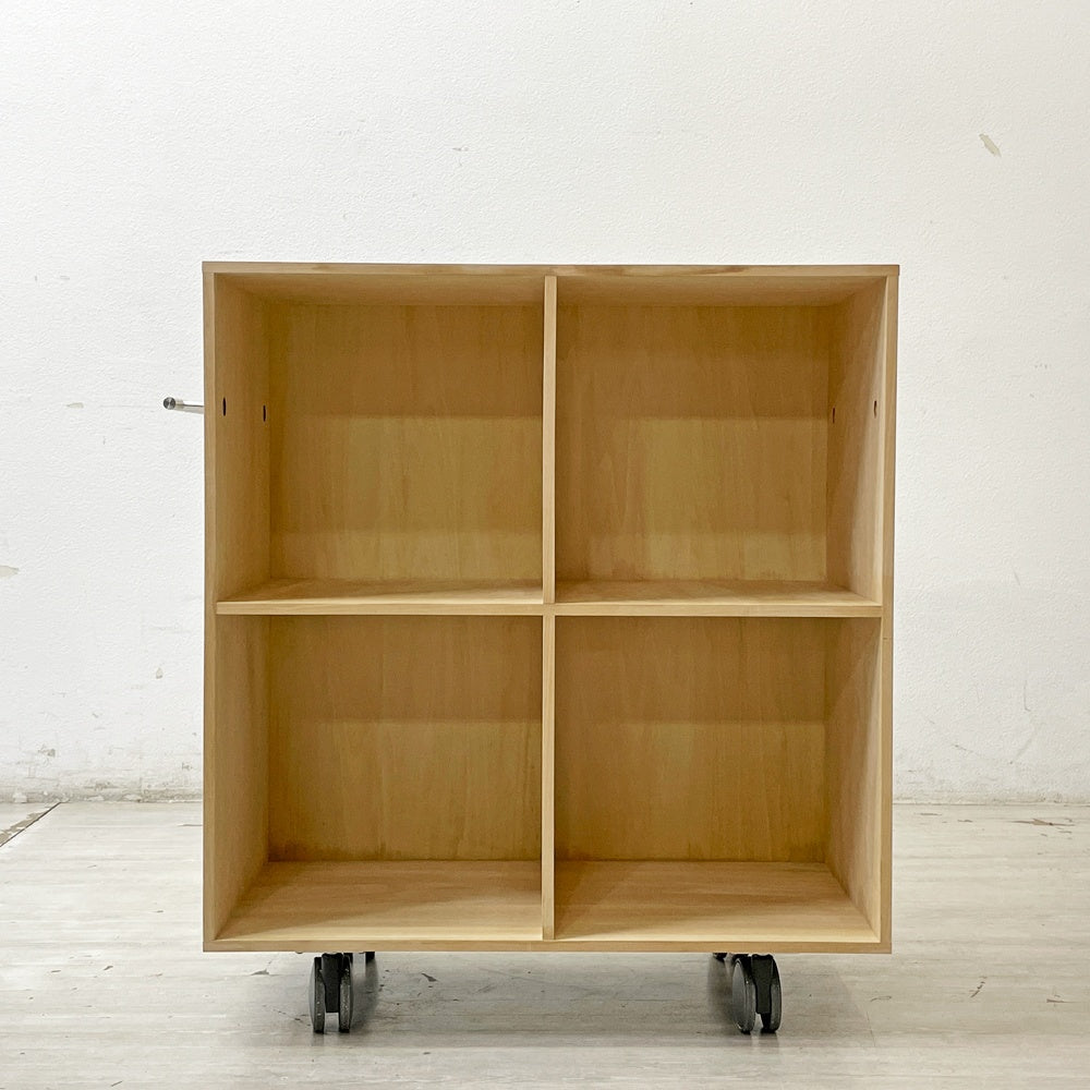 マルゲリータ margherita SC-LP LPレコード収納カート シェルフ キャスター付き 日本製 ●