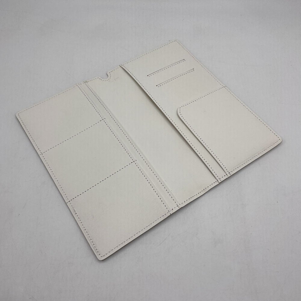 ほぼ日 x B JIRUSHI YOSHIDA PORTER WEEKS パスポートカバー PASSPORT COVER ホワイト 未使用品 ●