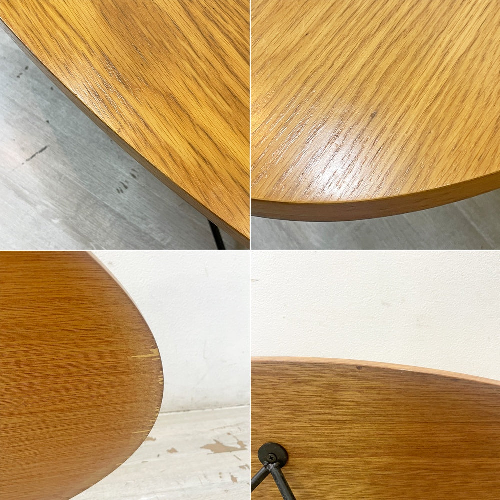 サザビー sazaby オーバルライン Oval Line コーヒーテーブル ローテーブル ミッドセンチュリーデザイン ●