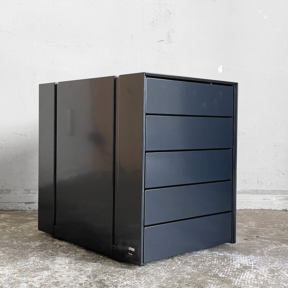 ユーエスエムハラー USM Haller モジュラーファニチャー Modular Furniture ハラーシステム イノス inos レターケース ５段 B ■