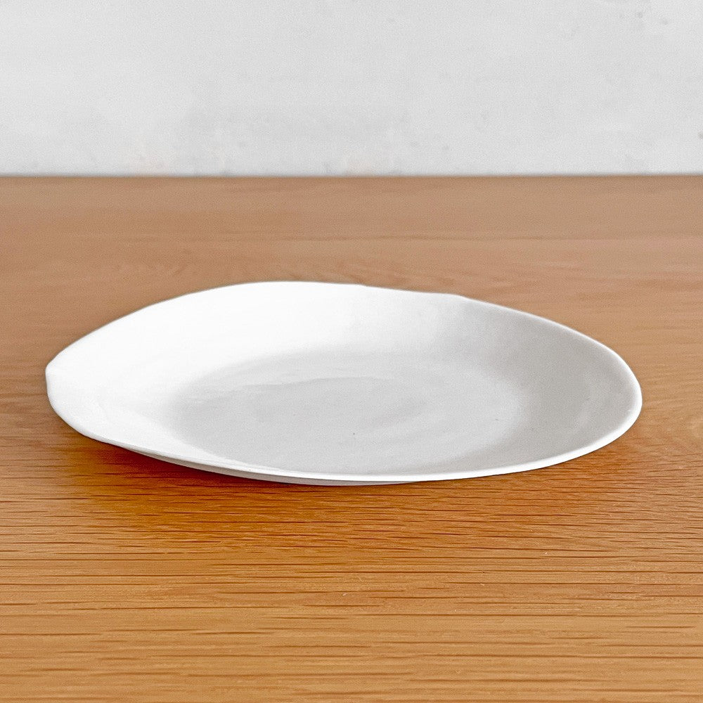 クリスチャンヌ・ペロション Christiane Perrochon プレート ホワイト 16cm 陶器 イタリア A ■