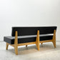 イデー IDEE ソリッドベンチ SOLID BENCH ソファ PVCレザー ブラック アッシュ材フレーム 参考価格￥199,900～ ●
