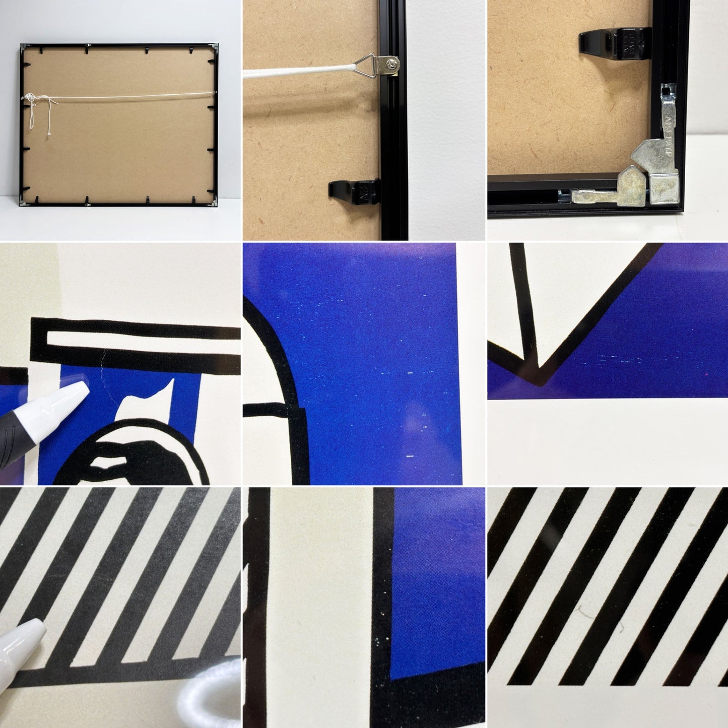 ロイ・リキテンスタイン Roy Lichtenstein Two Paintings: Green Lamp 1984 アートフレーム ポスター ポップアート 額装品 ●