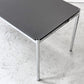 USMモジュラーファニチャー USM Haller USMハラーテーブル ワーキングデスク ダイニングテーブル オーク材 アジャスター付き ブラック W150×D75×H72cm ●