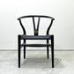 カールハンセン＆サン Carl Hansen & Son CH24 Yチェア 日本仕様サイズ ブラックラッカー×ブラックペーパーコード ハンス・J・ウェグナー ビーチ材 A ●