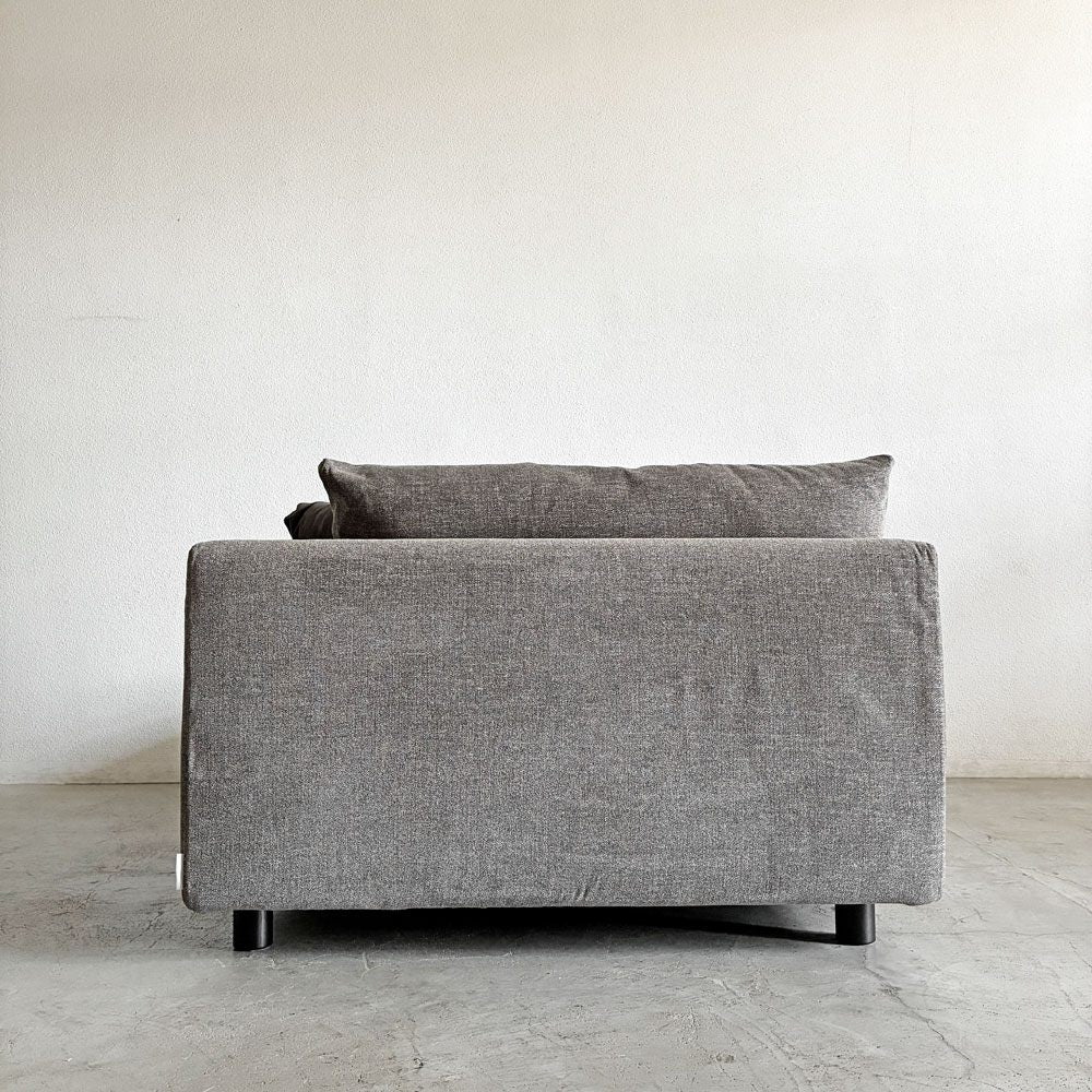 匠ソファ TAKUMI SOFA 利庵 RIAN LBソファ ワンアームカウチ シェーズロング W133cm ファブリック グレー系 岩倉榮利 〓