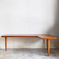 パシフィックファニチャーサービス P.F.S ラダーティーテーブル RUDDER TEA TABLE コーヒーテーブル 樺材 L字型天板 3本脚 ■