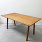 アクタス ACTUS スープ SOUP ダイニングテーブル Aレッグ テーパー オーク材 チョコ ダークブラウン系 オイル仕上げ W160cm 北欧スタイル ●