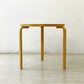 アルテック artek テーブル TABLE 90B ダイニングテーブル バーチ材 ナチュラルラッカー天板 Φ75cm アルヴァ・アアルト フィンランド 北欧家具 定価￥137,500- ●