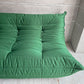リーンロゼ ligne roset トーゴ TOGO 3Pソファ 3人掛け グリーン Hランク生地 RH-533 撥水加工 ミッシェル・デュカロワ Michel Ducaroy フランス家具 定価￥434,500- ♪
