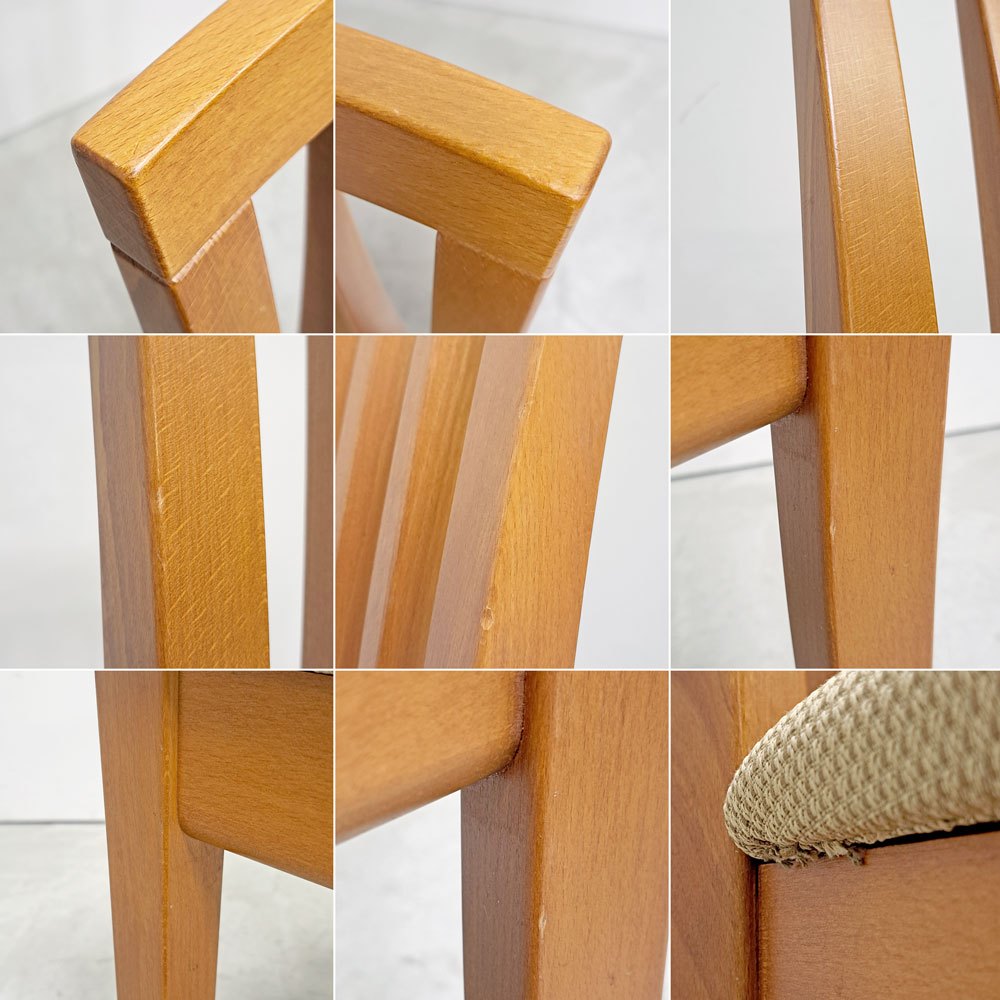 スコービー Skovby ダイニングチェア SM66 ビーチ材 ファブリック モダンデザイン デンマーク 北欧家具 D ●