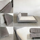 匠ソファ TAKUMI SOFA 利庵 RIAN LBソファ ワンアームカウチ シェーズロング W133cm ファブリック グレー系 岩倉榮利 〓