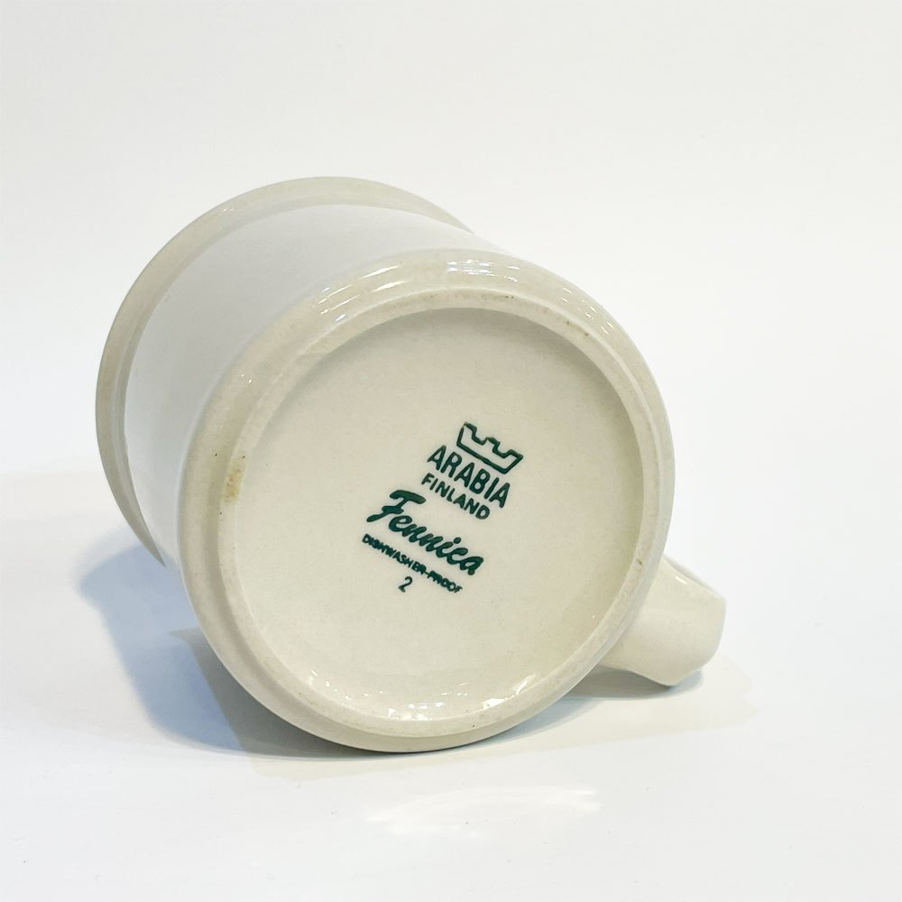 アラビア ARABIA フェニカ Fennica ビッグ マグカップ Dハンドル ウラ プロコッペ 大容量 北欧食器 ★