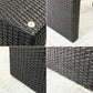 カザマ Kazama ベンチュラ Ventura コンソールテーブル デスク 手編み 籐家具 インドネシア リゾートスタイル 和モダン ●