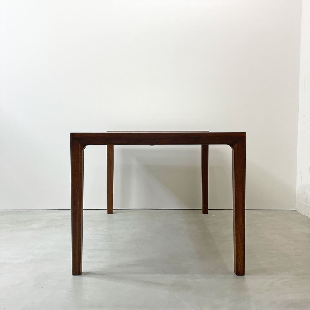 ベラコンテ bellacontte ブリッジ ダイニングテーブル W140cm DHラミネートｘウォールナット モダンデザイン ●