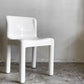 カルテル Kartell バルトリチェア 4875 Chair ダイニングチェア サイドチェア ポリプロピレン製 ホワイト カルロ・バルトリ Carlo Bartoli イタリア ビンテージ ■