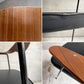 ケースファニチャー Case Furniture 675チェア ダイニングチェア アームチェア ウォールナット材 レザーシート ロビンデイ Robin Day ACTUS取扱 B ♪