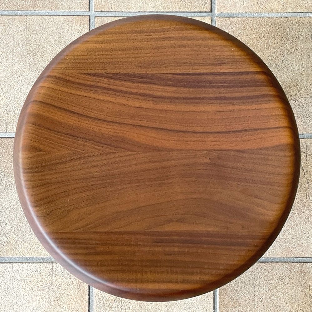 カッシーナ Cassina 523 メリベル スツール TABOURET MERIBEL アメリカンウォールナット シャルロット・ペリアン H38.5cm 定価217,800円 ◇