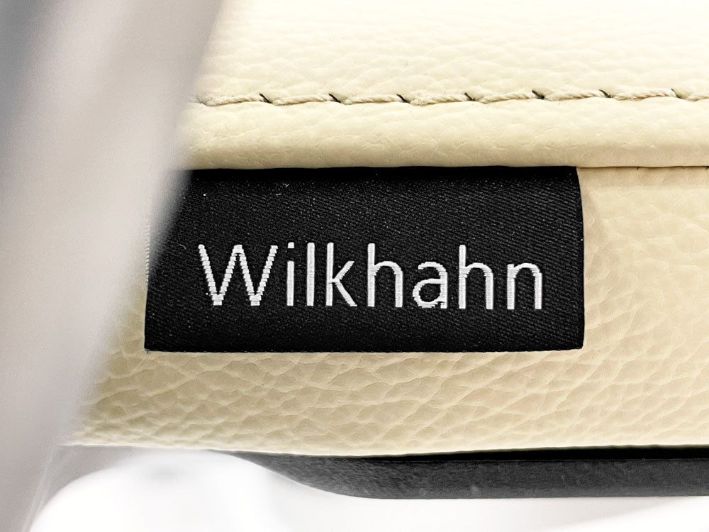 ウィルクハーン Wilkhahn オン チェア ON Chair ハイバック アームチェア 総本革 ヘッドレスト付 オフィスチェア ●