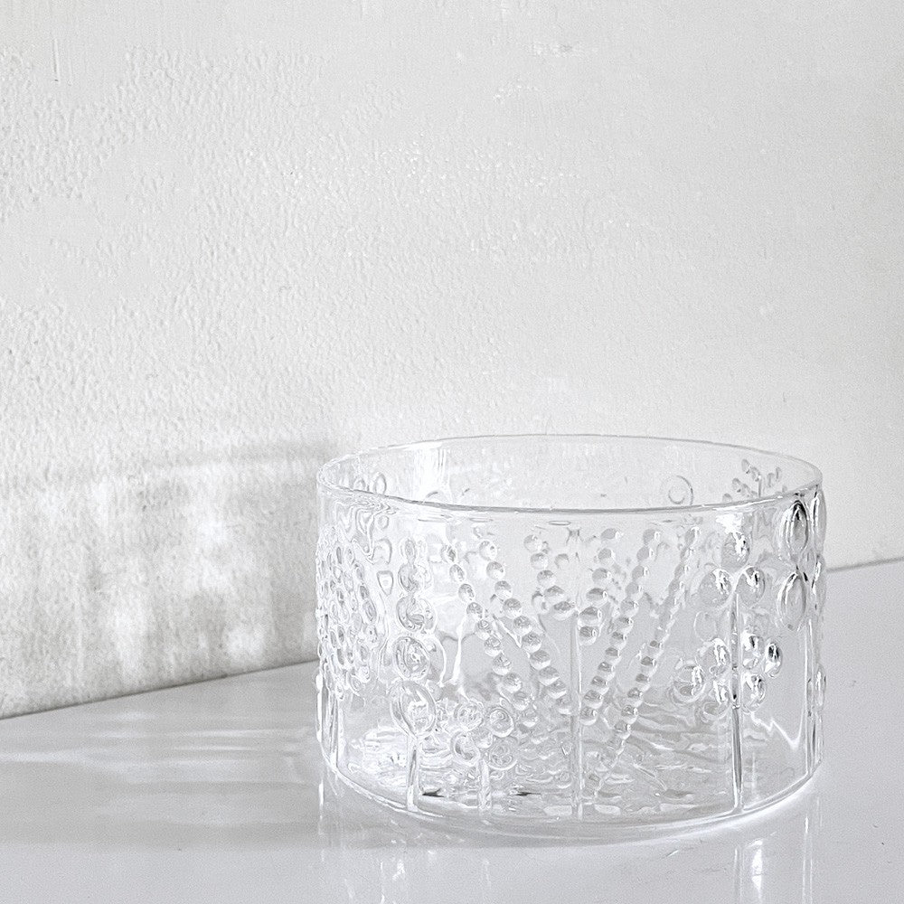イッタラ iittala フローラ Flora ボウル クリア 10cm オイバ・トイッカ  Oiva Toikka Scope別注 フィンランド 北欧雑貨 ■