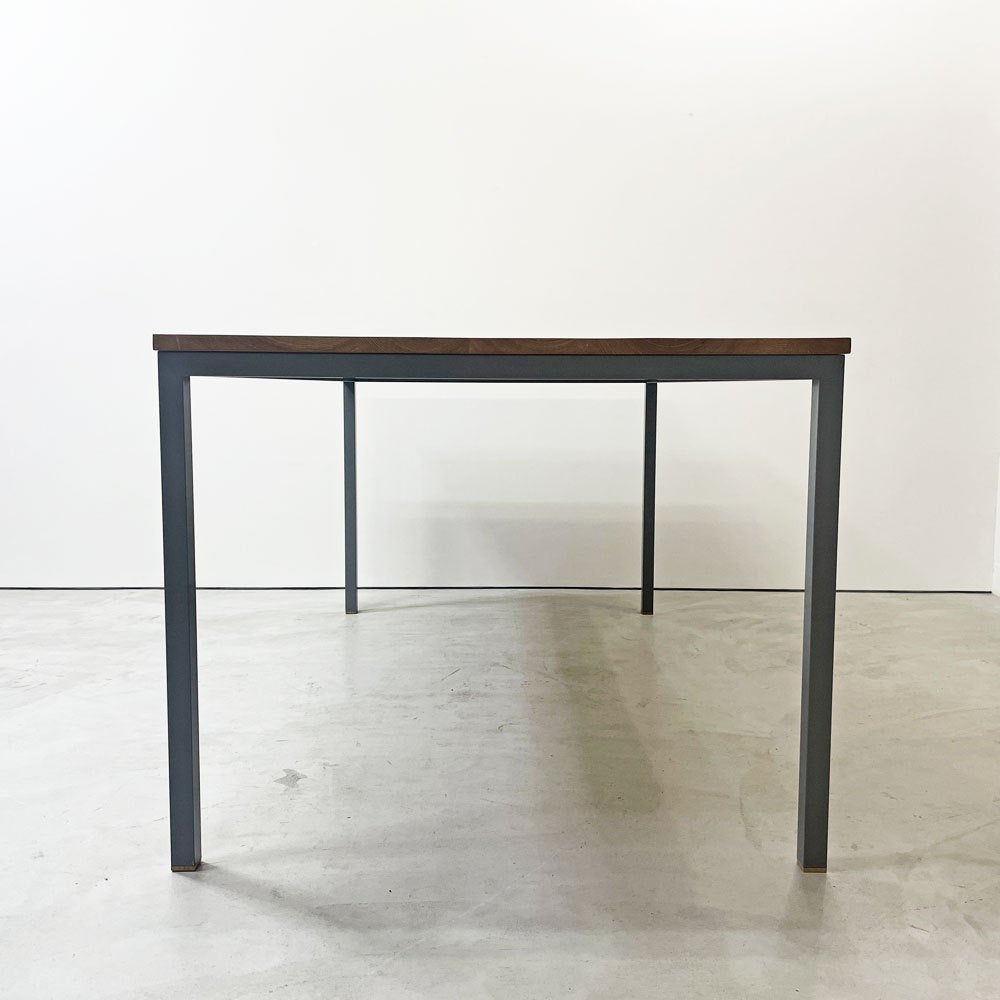 ノートファニチャー NAUT furniture アトリエテーブル Atelier table ダイニングテーブル タモ無垢材 スチールレッグ ナチュラル ●