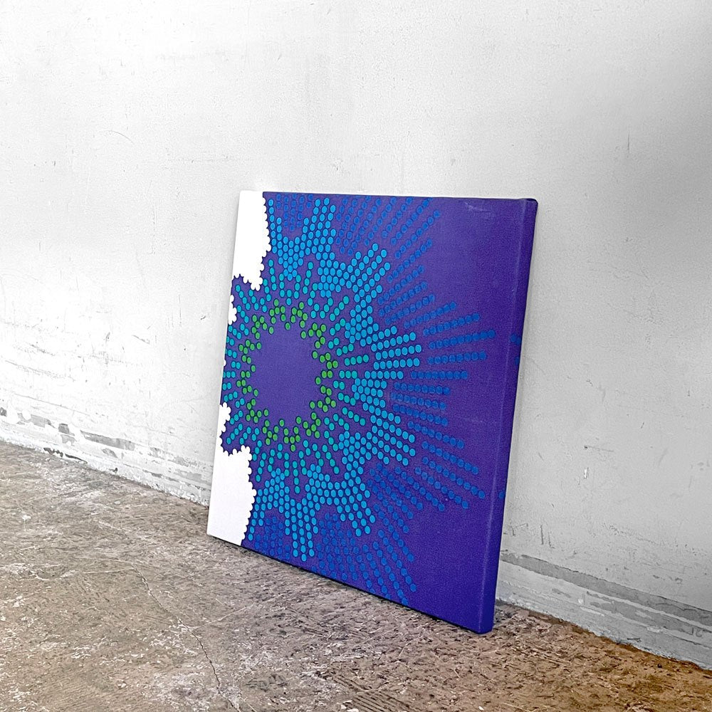 ミラ エックス MIRA-X MIRA-FIORI ビンテージ ファブリックパネル 41×41cm ヴェルナー・パントン Verner Panton ミッドセンチュリー スペースエイジ ■